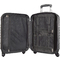 JSA Valise de voyage et d'affaires S, en ABS, noir mat