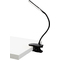 ALBA Lampe de lecture LED rechargeable "LEDCLIP", noir