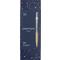 CARAN D'ACHE Stylo  bille rtractable 849 COSMIC BLUE, or