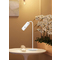 Hansa Lampe de bureau  LED rechargeable Flare spot, blanc