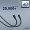DIGITUS Cble silicone, USB-C - Lightning, 0,5 m