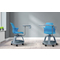 Bi-Office Chaise de sminaire ACTIVE 360+R, bleu clair