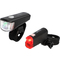 FISCHER Kit d'clairage LED pour vlo,  piles, 20 lux