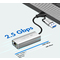 LogiLink USB auf RJ45 Ethernet Netzwerkadapter, grau