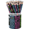 EBERHARD FABER Crayon de papier FLUO, HB, pot de 72