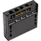 LogiLink Mini-rpartiteur, cat. 6A, 4 ports, noir