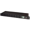 LogiLink Multiprise IP, 8 ports, 1 U, noir