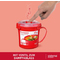 Sistema Bote pour micro-ondes MEDIUM SOUP MUG, 650ml, rouge