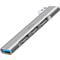 LogiLink Hub USB 3.0 Ultraslim, 4 ports, botier aluminium