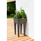 EDA Mini-jardinire "VEG&Table" Aromatique, anthracite