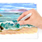 STAEDTLER Peinture aquarelle mtallise, tui en mtal de 12