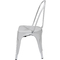 PAPERFLOW Chaise visiteur d'extrieur URBAN, set de 2, blanc