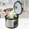 PROFI COOK Cuiseur 2 en 1 riz/vapeur PC-RK 1285, noir