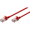 DIGITUS Slim Patchkabel, Kat. 6A, F/FTP, grau, 0,3 m