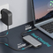 DIGITUS Station d'accueil USB-C, 8 ports, gris/noir