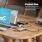DIGITUS Station d'accueil USB-C, 8 ports, gris/noir