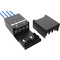 DIGITUS Botier de point de consolidation, 6 ports, noir