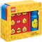 LEGO Gourde + Bote  goter LUNCH SET ICONIC, rouge/bleu