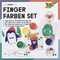 folia Kit de gouache aux doigts "HIVER"