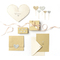 folia Sticker pailleté en caoutchouc mousse HEARTS CLASSIC