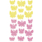 folia Sticker paillet en caoutchouc mousse BUTTERFLIES