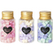 folia Perles de cire PASTEL, 3 botes, couleurs assorties