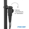 FISCHER Porte-vlos d'attelage "RoadLine Black"
