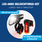 FISCHER Akku-LED-Beleuchtungs-Set TWIN STOP, 100/80 Lux