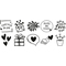 trodat Kit tampon  motif "Switch" - messages d'amour