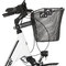 FISCHER Panier pour guidon de vlo, fixation rapide, noir