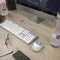 hama Desktop Set "KMW-700", kabellos, silber/wei