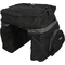 FISCHER Sacoche pour porte-bages de vlo, 3 sacs, noir