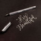 Kores Stylo roller  encre gel "K11 Metallic", blister de 2
