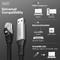 DIGITUS Cble Ethernet USB 3.2, USB-A - RJ45 mle, 2 m