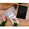 RHODIA Bloc reliure intgrale GREENPAD, A4+, quadrill, noir