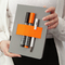 papier Carnet Linescape, A5, quadrill, gris / orange fluo