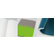 sigel Carnet Linescape, A5, quadrill, gris / orange fluo