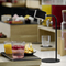 APS Tte de lampe VALUMO, incl. station de charge, noir