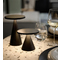 APS Lampe de bureau rechargeable  LED CONE, noir