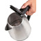 CLATRONIC Bouilloire WKS 3830, sans fil, 1,7 L, inox