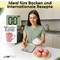 CLATRONIC Balance de cuisine KW 3821, inox