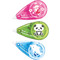 PLUS JAPAN Roller correcteur "Mini Zoo" 5mm x 6m, prsentoir