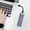 LogiLink USB 3.2 Gen 2x2-Gehuse fr M2 NVMe & SATA SSD