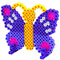 Hama Perles  repasser maxi "Papillon", sous blister