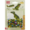 Hama Perles  repasser midi, assorti en 4 motifs, prsentoir