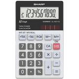 SHARP calculatrice de poche modle el-w211g GY, alimentation