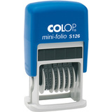 COLOP tampon numéroteur mini Dateur S126, 6 positions