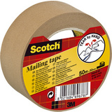 3M scotch Ruban adhsif d'emballage P5050, papier, marron