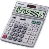 CASIO calculatrice de bureau DF-120 ECO, solaire / pile