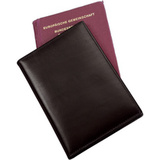 Alassio etui passeport "RFID document Safe", cuir nappa